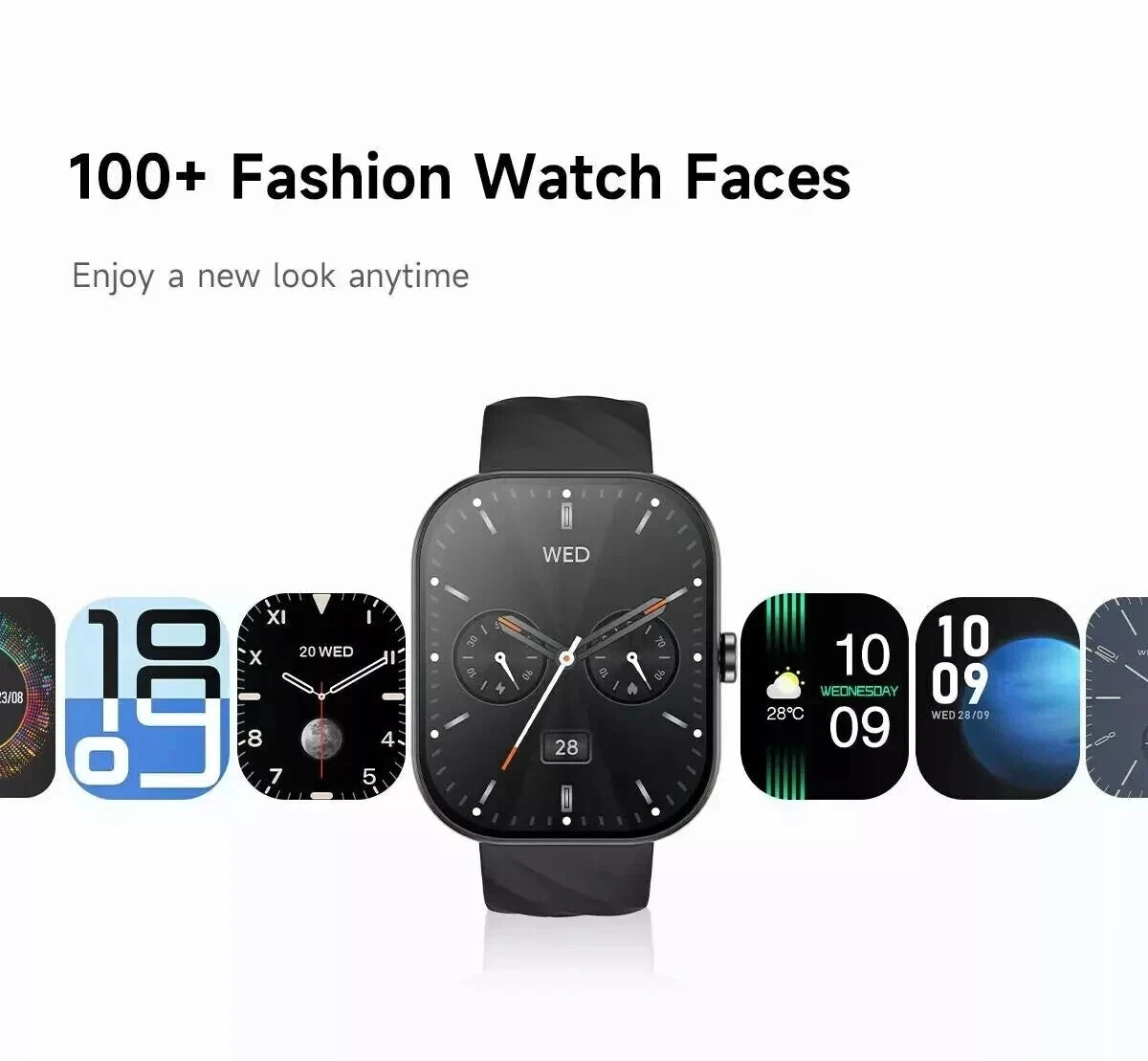 Smart Watch Men Women Fitness Tracker Blood Pressure Heart Rate Sport Watches UK