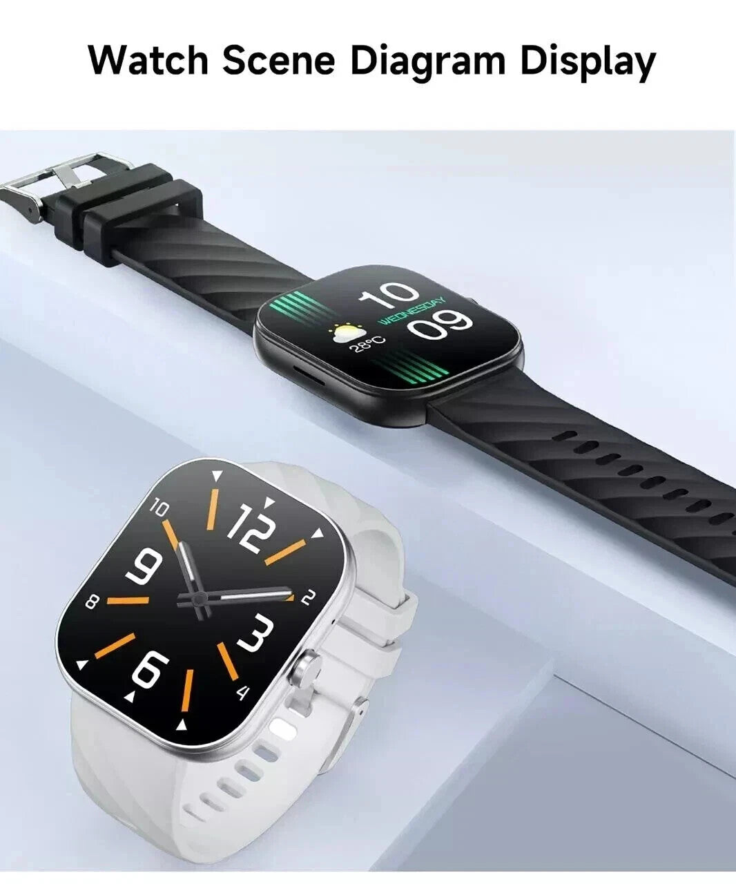 Smart Watch Men Women Fitness Tracker Blood Pressure Heart Rate Sport Watches UK